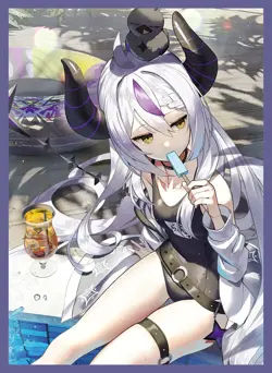 La+ Darknesss Laplus Darkness hololive holox Anime Card Sleeves *NEW* 60ct - Image 1