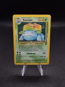 2000 Pokemon Base Set 2 Venusaur #18/130 Holo Rare | Ungraded Authentic Card - Image 1