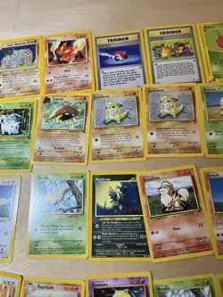 Pokemon Card Lot Commons 60+ Vintage WOTC English, Japanese MP To HP - Image 3