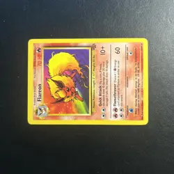 Flareon 19/64 Jungle Unlimited Pokemon Card Regular Rare Moderately Played MP + - Image 2