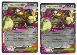 Pokemon Phantasmal Flames PFL EN Mega Lopunny ex- 084/094 X 2! 2 Cards - Image 1