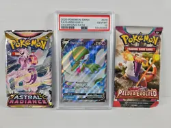 PSA 10 Pokemon Graded Card + SWSH & S&V Booster Packs (2) - Amazing Gift - Image 4