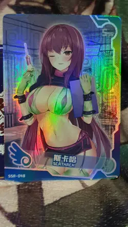 Goddess Story MAIDEN GIRL PARTY SSR-048 SCATHACH FATE ANIME WAIFU CARD - Image 1