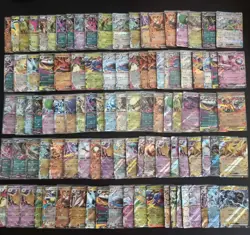 Pokemon Bulk Lot of 100 ex RR Double Rare Set Japanese Card TCG MEGA M2 #24 SQ - Image 1