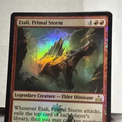 MTG Magic The Gathering Etali, Primal Storm Foil Promo Dinosaur Commander - Image 2