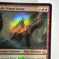 MTG Magic The Gathering Etali, Primal Storm Foil Promo Dinosaur Commander - Image 4