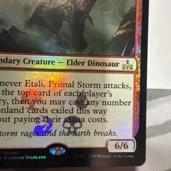 MTG Magic The Gathering Etali, Primal Storm Foil Promo Dinosaur Commander - Image 5