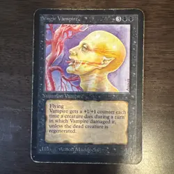 Sengir Vampire Beta MTG Card Magic: the Gathering 1993 - Image 1