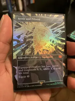 Aettir and Priwen (Borderless) Final Fantasy Foil - Image 2