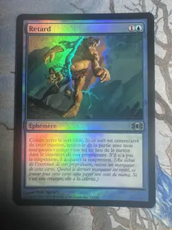 MTG - Delay / Delay - FRENCH Future Sight FOIL - LP - Image 1