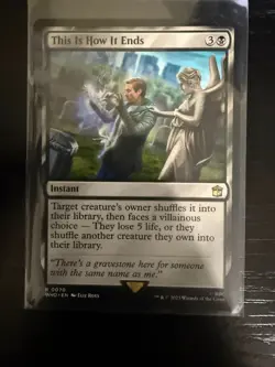NM This Is How It Ends, MTG, Doctor Who, Magic the Gathering, 70 - Image 1