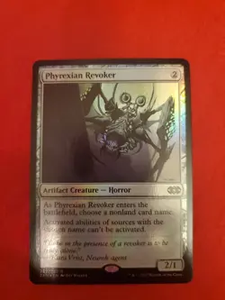 MTG Magic the Gathering Phyrexian Revoker (282/503) Double Masters LP FOIL - Image 2