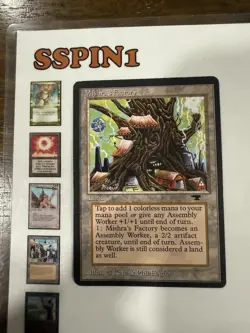 MTG Mishra's Factory Spring Antiquities lot - Image 1
