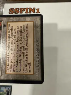 MTG Mishra's Factory Spring Antiquities lot - Image 5