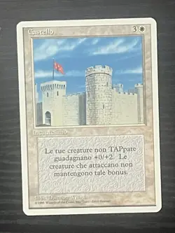 Magic MTG Italian Revised Castle Artist Proof Near Mint - Only 50 Exist! - Image 1