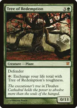 1x Tree of Redemption NM Eng MTG - Innistrad - Image 1