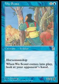 Wu Scout - Portal Three Kingdoms #62/180 MTG Magic The Gathering - Image 1