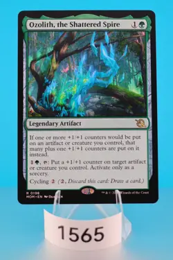 MTG Ozolith, the Shattered Spire March of the Machine Regular #198 - Image 1