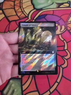 Temple of Silence (Extended Art) (Surge Foil) Universes Beyond: Fallout MTG NM - Image 1