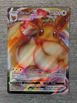 Pokemon TCG Eevee VMAX SWSH087 Black Star Promo - SP16 - Image 1