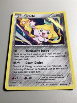Jirachi 42/108 Roaring Skies Holo Rare MP (Small Crimp) (Check Pics) Pokemon Tcg - Image 2
