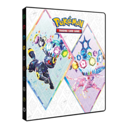 Ultra PRO Pokemon Scarlet & Violet Prismatic Evolutions 4 Pocket Portfolio - Image 1