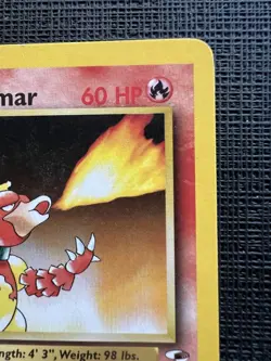 Pokemon TCG Blaine's Magmar Gym Heroes 37/132 Unlimited Regular Uncommon MP - Image 3