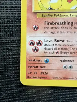 Pokemon TCG Blaine's Magmar Gym Heroes 37/132 Unlimited Regular Uncommon MP - Image 5