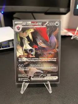 Pokemon TCG Journey Together Special Illustration Rare N's Zoroark EX 185/159 - Image 1