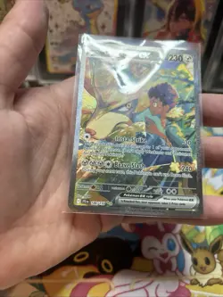 Pokemon Hop's Zacian ex 186/159 Journey Together SIR Near Mint NM - Image 3