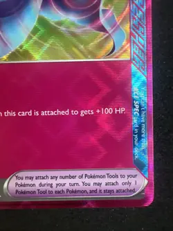 Pokemon TCG Hero's Cape 152/162 Temporal Forces Ace Spec Rare Holo Near Mint - Image 4