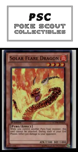 Legendary Collection 3: Yugi's World #LCYW-EN254 Solar Flare Dragon - Image 1