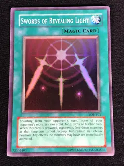 Yugioh Swords of Revealing Light LOB-101 SUPER (LP) - Image 1
