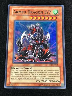 Yugioh Armed Dragon Lv7 DP2-EN012 Super (LP) - Image 1