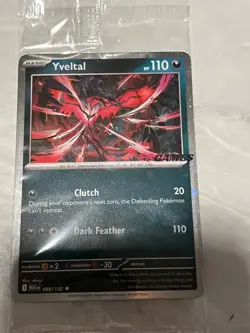Yveltal 087/132 EB Games Promo Card Exculsive Sealed (Fresh) - Image 2