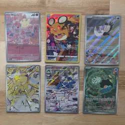 💜 Pokemon Cute Art Set 💎 Dedenne, Milcery & More: 6-Card Lot | Free Shipping ✅ - Image 1