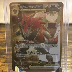 N's Zoroark ex 189/159 Sv09: Journey Together Holo NM Pokemon Card TCG - Image 1