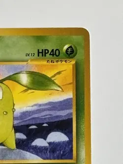 Chikorita No. 152 Neo Genesis Japanese Pokemon card from japan - Image 3