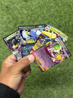 Pokemon TCG: Mega Evolution 4 Card EX Lot - Image 1