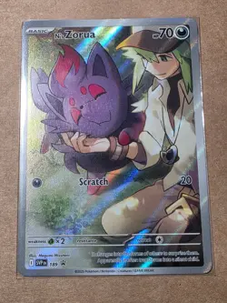 N's Zorua 189 Sv: Scarlet & Violet Promo Cards Holo - Image 1