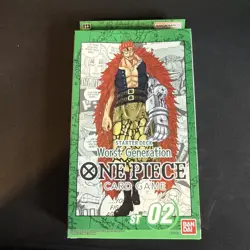 One Piece Card Game Starter Deck ST-02 Worst Generation Sealed - Image 1