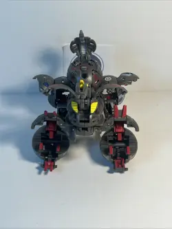 Bakugan Battle Brawlers Pyrus Maxus Helios 7 In 1 Completed With Card RARE SET - Image 2