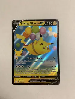 Flying Pikachu V and Surfing Pikachu V Celebrations Pokemon Cards 6/25 & 8/25 NM - Image 3