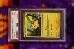 Pikachu - (Holiday Calendar) 025/165 Miscellaneous Cards & Products Holo PSA 9 - Image 2