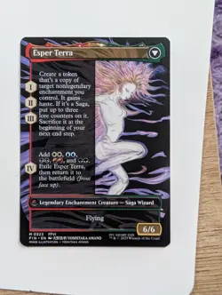 Terra Magical Adept Borderless Final Fantasy Magic the Gathering Card #323 - Image 4