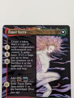 Terra Magical Adept Borderless Final Fantasy Magic the Gathering Card #323 - Image 5