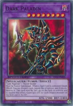 Yugioh - Dark Paladin - 1st Edition - NM - Plus Free Holographic Card - Image 1