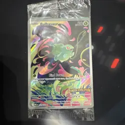 Bulbasaur Holo Promo 133/132 Mega Evolution Stamped Pokemon Card Sealed - Image 1