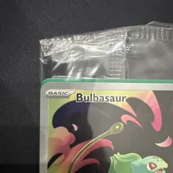 Bulbasaur Holo Promo 133/132 Mega Evolution Stamped Pokemon Card Sealed - Image 2