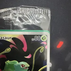 Bulbasaur Holo Promo 133/132 Mega Evolution Stamped Pokemon Card Sealed - Image 3